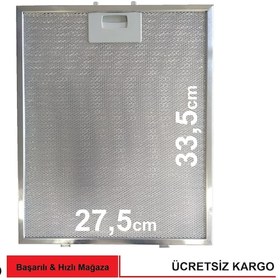 Resim Icf Davlumbaz Filtresi Aspiratör Metal Tel Filtre 275X335 - 444118416 Icf