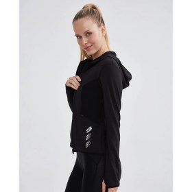 Resim Skechers W Performance Coll. Full Zip Sweatshirt Kadın Siyah Sweatshirt S232270-001 
