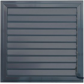 Resim CNE Ticaret 40x40 Alüminyum Menfez Antrasit Uzun Ömürlü Banyo WC Havalandırma Panjur 