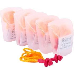 Resim Silent 1453 Kulak Tıkacı Kutulu Ipli Yıkanabilir 5 Adet 