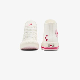 Resim Converse Beyaz Kız Çocuk Yürüyüş Ayakkabısı A10717C.103-CHUCK TAYLOR ALL STAR 