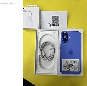 Resim Apple iPhone 16 İkinci El TR | 128 GB | Laciverttaş 