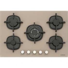 Resim Silverline CS5364M01 Vizon 75 Cm Cam Ankastre Gazlı Ocak 