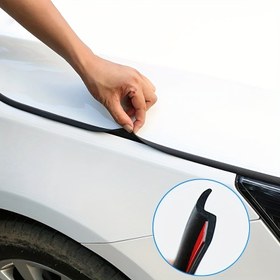 Resim Evrensel Araba Kaput Sızdırmaz Bantı: 4 Metre Uzun, Motor Kapağı için Kauçuk Conta, Su Geçirmez, Gürültü Önleyici, Tüm Arabalar için Uygundur 