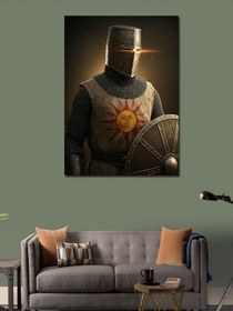 Resim Kanvas Tablo Zırhlı Şövalye, 70 x 100 CNVSDKEY141248 