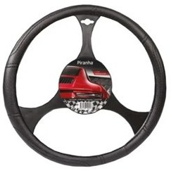 Resim Piranha 11258 Oto Araç Direksiyon Kılıfı Siyah 