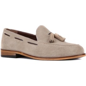 Resim Shoetyle - Bej Süet Deri Erkek Klasik Ayakkabı 250-2350-798-bej 