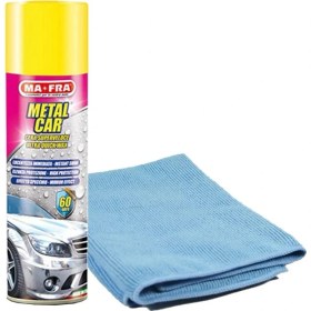 Resim Mafra Metal Car Metalik Boyalar İçin Parlatıcı Sprey Seti 