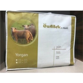 Resim Özdilek Tek Kişilik %100 Yün Yorgan (155x215) 