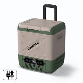 Resim Coolist CLK18W 12/24Volt/ 220Volt 18 L Kompresörlü Tekerlekli Outdoor Oto Buzdolabı 