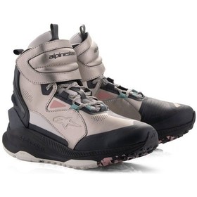 Resim Alpinestars Speedstreet Korumalı Motosiklet Botu Gri Siyah 