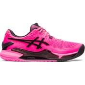 Resim Asics Gel-resolution 9 Erkek Pembe Tenis Ayakkabısı 1041a330-700 