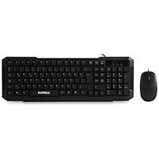 Resim Everest KM-515 Siyah Usb Q Standart Klavye + Mouse Kablolu 