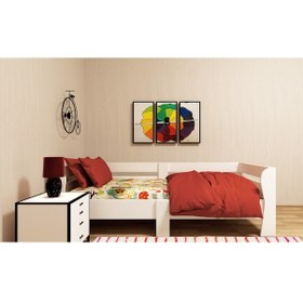 Resim Mymobilya Oval Kenar Mdf Sedir Karyola-Şık Görünüm- Uygun Fiyat (535794136) 