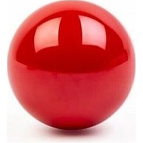 Resim Belçika Aramith Karambol Kırmızı Bilardo Tek Top 61,5mm 