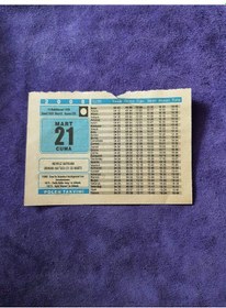 Resim 21 Mart 2008 Takvim Yaprağı - Nostaljik Koleksiyonluk Takvim Yaprağı 