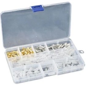 Resim Motorobit 200 Parça 4 Çeşit 3.5 mm Bullet Konnektör Seti 