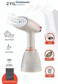 Resim Genel Markalar K-03 Buharlı Kırışık Giderici Taşınabilir Seyahat Boy Dikey Ütü Yeni Nesil Teknoloji 