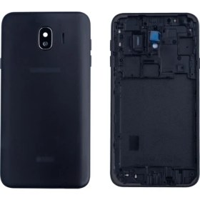 Resim Toredo Store Samsung J400 J4 2018 Arka Pil Kapağı Siyah 