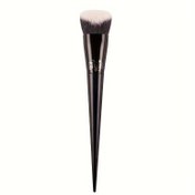 Resim Kat Von D-10 Makyaj Fırçası Fondöten Fırçası Yumuşak Fiber Şık Siyah Sap Marka Bayanlar Makyaj Fırçası 