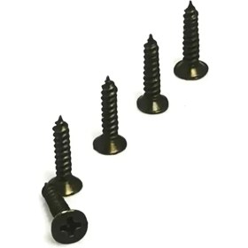 Resim Eco Port Klips, Menteşe, Ayak, Ağaç, Sunta Vidası 3X13 mm - Siyah 100 Adet 