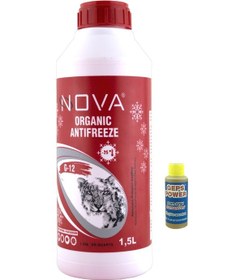 Resim Nova -25 Derece Kırmızı G12 Antifriz 1.5Litre Cam Sabunu 