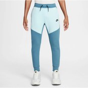 Resim Nike Tech Fleece Jogger Çocuk Mavi Eşofman Altı HV5869-006 