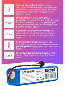Resim Omid İ8 Pro Uyumlu Batarya 7000mah Pil 