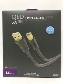 Resim Qed Qe-6901 Performance Usb A-B Graphıte Kablo 1.5 Metre 