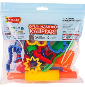Resim MCM Group ERN-514 Oyun Hamuru Kalıpları -Eren Eğitici Oyuncakları 