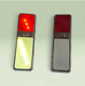 Resim Smart Garage Etiketçilere Cadillac Gazetelik , Direk Lambası 2li Kırmızı-Beyaz 