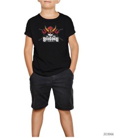 Resim Sengoku Gaming Siyah Çocuk Tişört Siyah 