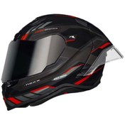 Resim Nexx X.r3r Precısıon Kapalı Kask Mat Siyah-kırmızı 