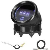 Resim Araç Sıcaklık Göstergesi, Alarm 52mm - Otomobil, Motosiklet, Kamyon, Ölçüm Ekranlı 