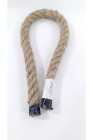 Resim Ekodoğa Jüt Halat 16 Mm 5 Metre Ip Halat Hasır Ip Dekor Ipi Jüt Kendir Jüt Çuval Ipi 