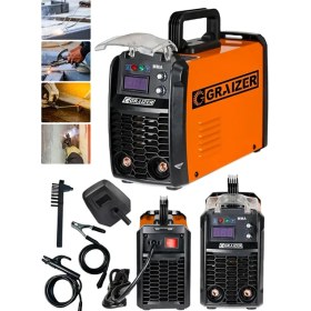 Resim GRAiZER Mma T-500 Çift Kartlı Hava Soğutmalı Invertör Kaynak Makinesi 500 Amper Kompakt Tasarım 