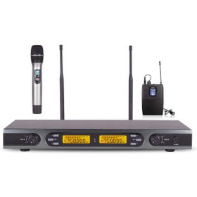 Resim Alfon Atm-u2000 1el 1yaka Uhf 99 Kanal Telsiz Mikrofon 