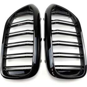 Resim Luenaarry Ön Parlak Siyah Tampon Hava Giriş Izgarası 5 Serisi G30 Için (Yurt Dışından) 