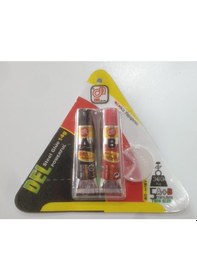 Resim Del Glue Ikiz Metal Iran Yapıştırıcı 5'Li Paket Çelik Demir Fay 