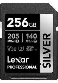Resim Lexar 256 Gb Profesyonel Gümüş Sdxc Hafıza Kartı, Uhs-ı, C10, U3, 
