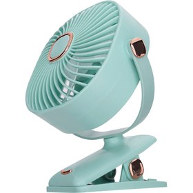 Resim Wexta Mini Taşınabilir Şarjlı Pervane Vantilatör Soğutucu Ev Ofis Araç El ve Masaüstü Vantilatör Fan 