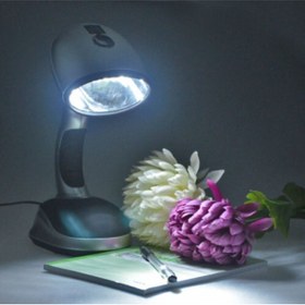 Resim hitteknoloji Kitap Okuma Lambası Çalışma Lambası Pilli 30 Ledli Oynar Başlı 