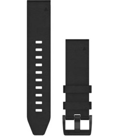 Resim Garmin Quickfit 22 Mm Yedek Kayış - Siyah Deri 