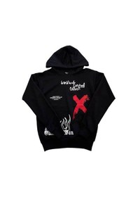 Resim Mon Cherry Erkek Çocuk Kapüşonlu Limited Edition Sweatshirt-14684 Siyah 
