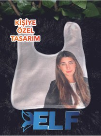 Resim ELF REKLAM Kişiye Özel Resim Baskılı Mama Önlüğü 