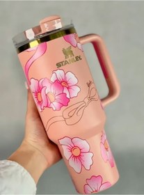 Resim ABBACHİ pipetli Quencher H2.0 Flowstat Paslanmaz Çelik Yalıtımlı Bardak 40 Oz 1,18 Lt Orchid 