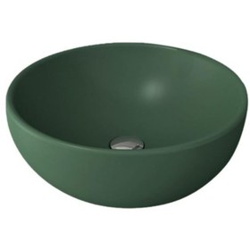 Resim Bocchi Venezia Lavabo Çanak 45 Cm Mat Yeşil 1119-027-0125 