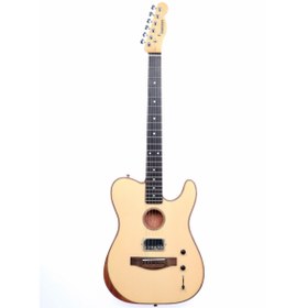 Resim Madison MEAG-TL01-N Elektro Akustik Gitar - Naturel (Profesyonel - Hibrit Tasarım) | Masif Ladin Kapak, Telecaster Kasa Tipi, Karbonize Akçaağaç Sap, Piezo Eşikaltı Manyetik Sistemi | Ölçüler: 648 mm Skala Uzunluğu 