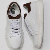 Resim Bueno Shoes Beyaz Taba Deri Erkek Spor Ayakkabı 01mq4900 