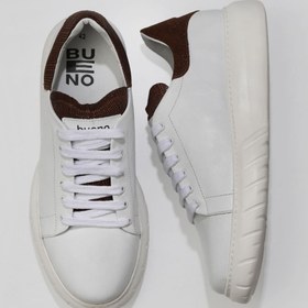 Resim Bueno Shoes Beyaz Taba Deri Erkek Spor Ayakkabı 01mq4900 